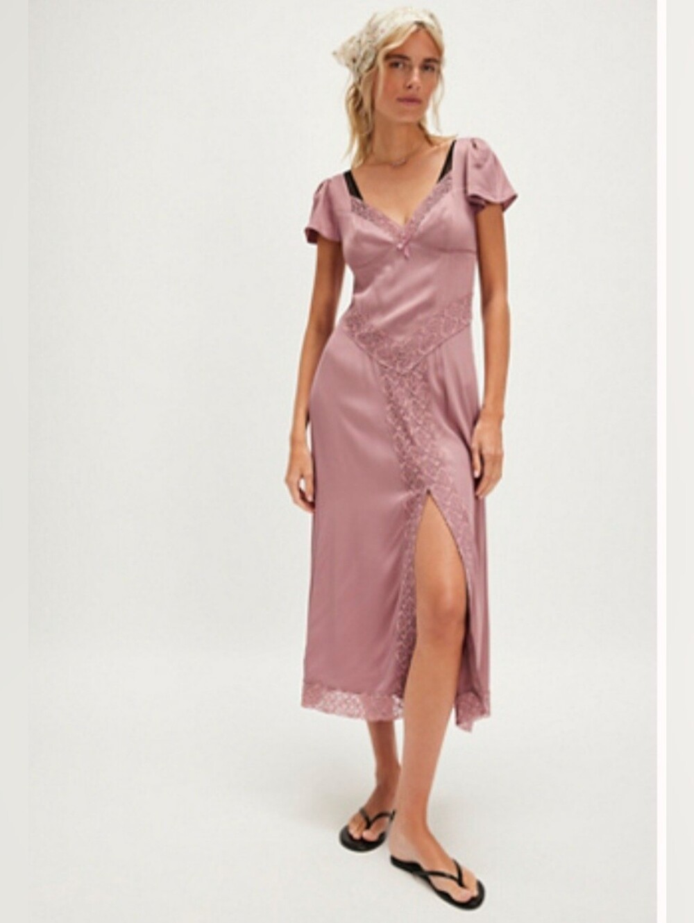 Free People NWT Midi Slip Dress